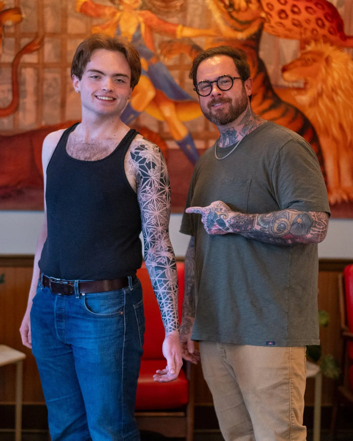 Like Father, Like Sleeve: Getting Tattooed by Russ Abbott