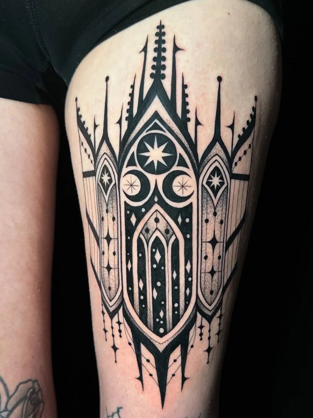 Amber Grey: Blackwork with Heart