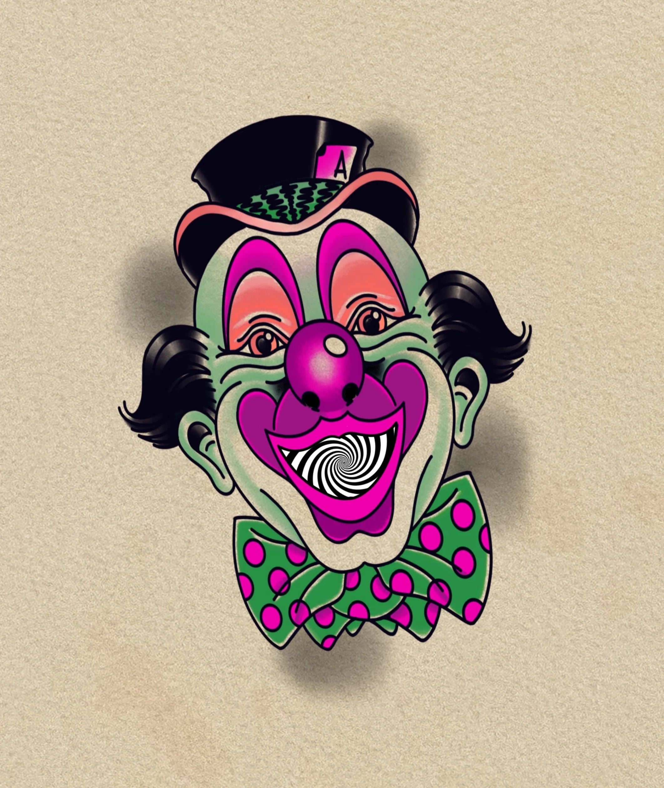 Mr. Potato Clown flash design by Craig Brock