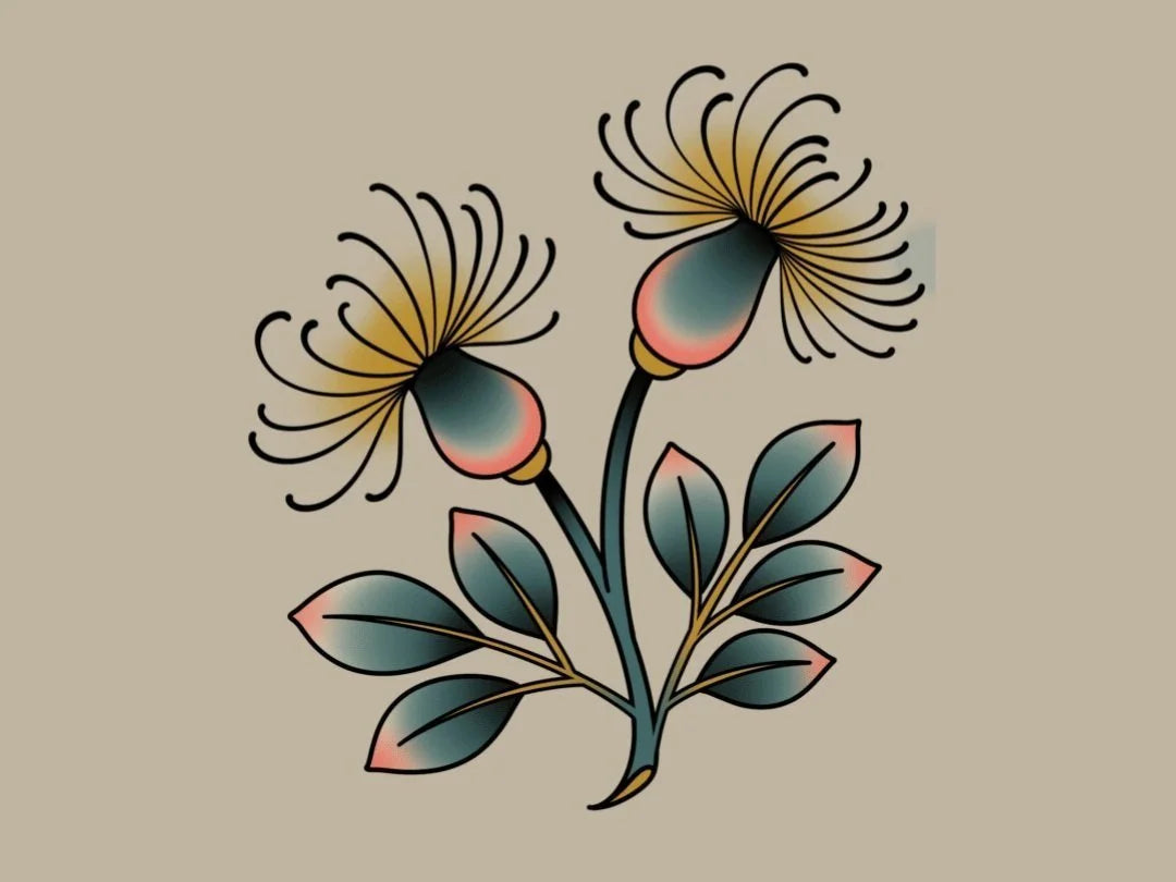 Flowers flash design by Lilith Jacobs