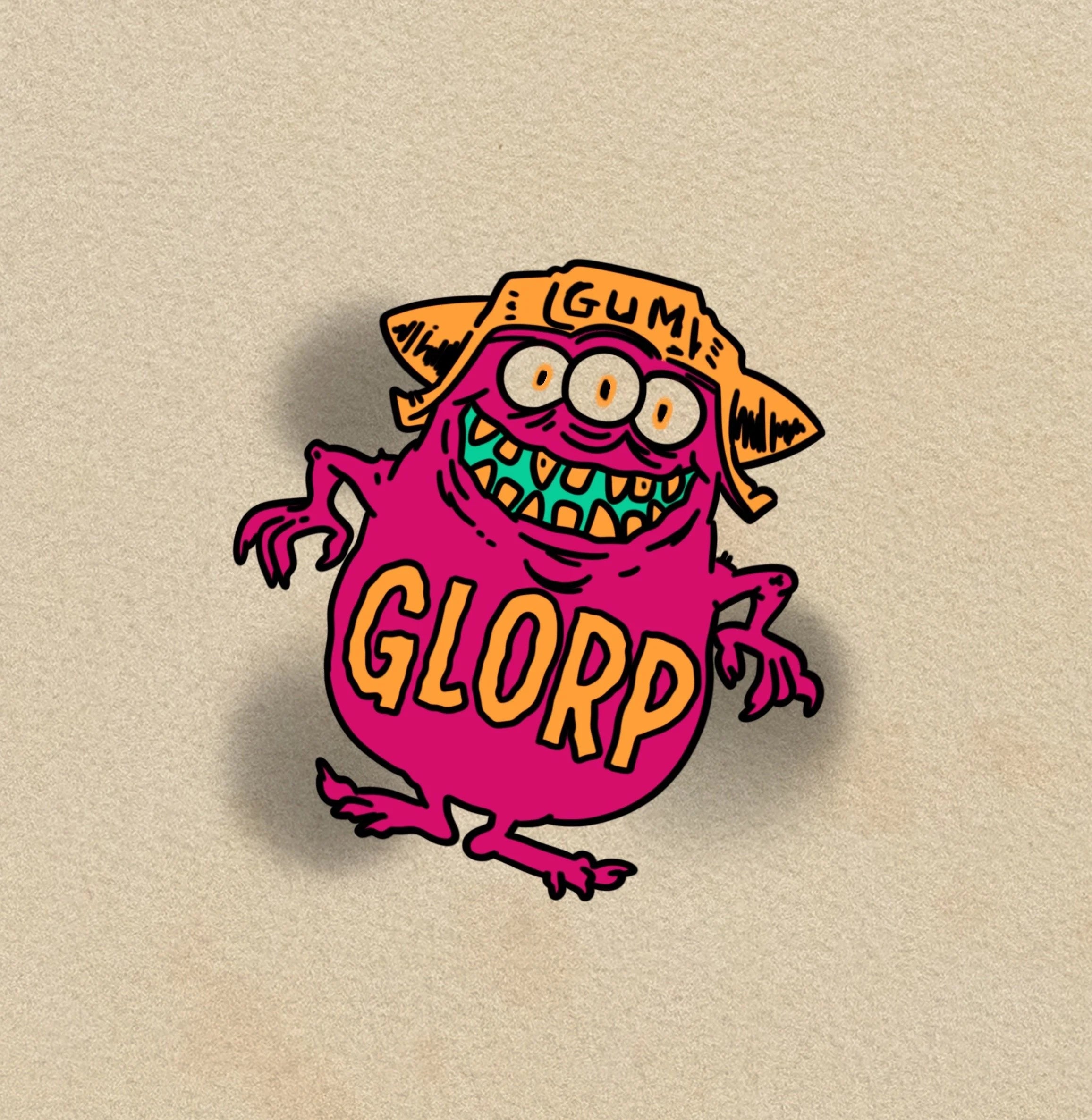 GLORPO flash design by Craig Brock