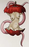 Apple Whore flash design by Lilith Jacobs
