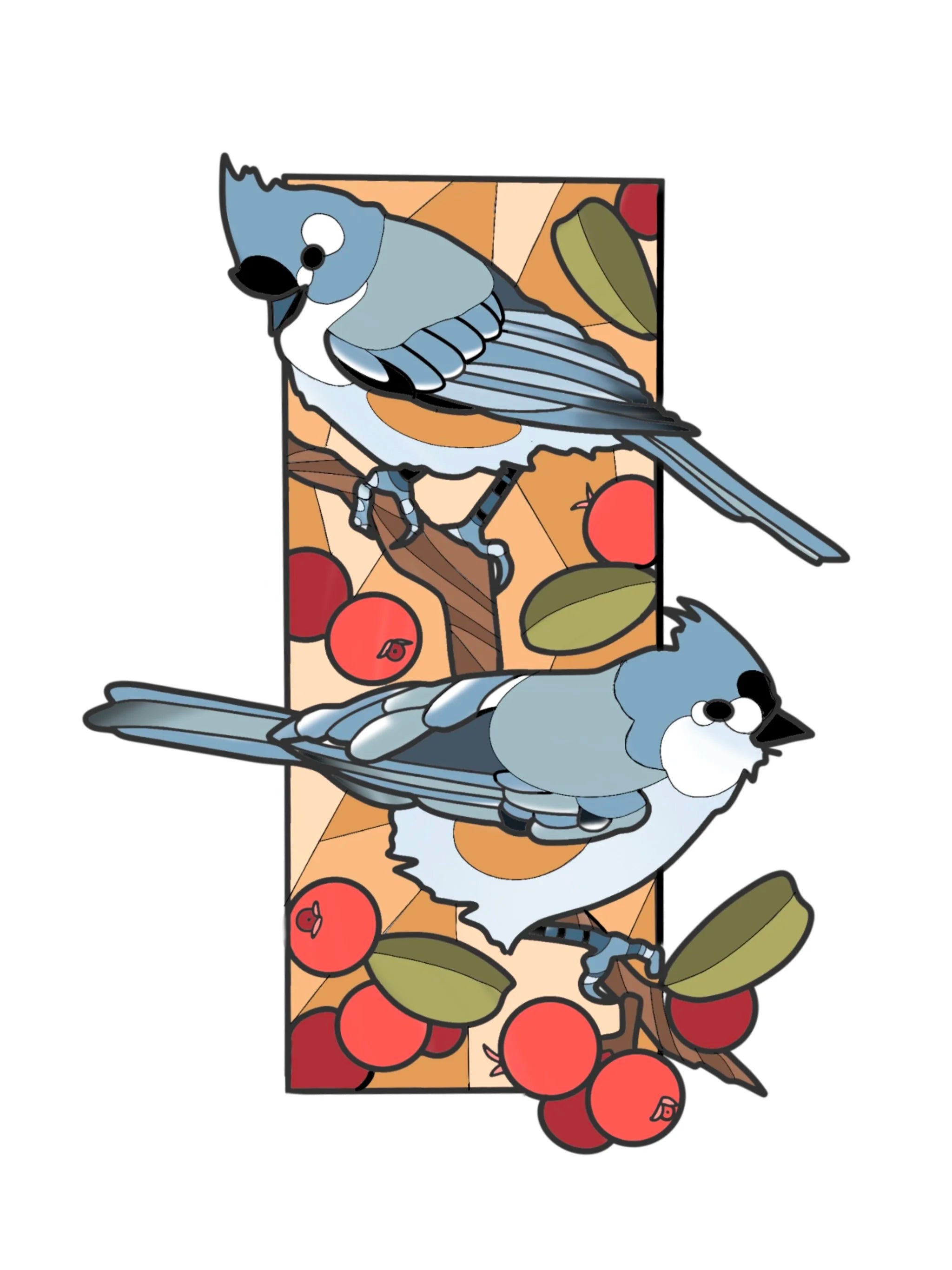 Bird 3 flash design by Mel Perlman