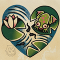 Frog Heart flash design by Bryn Riihimaki