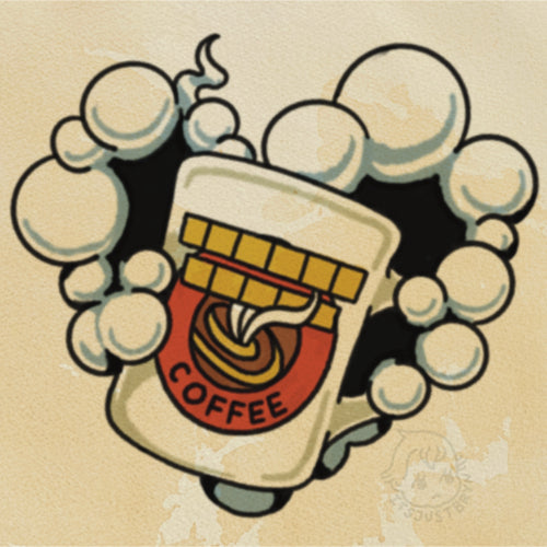 Coffee Mug flash design by Bryn Riihimaki