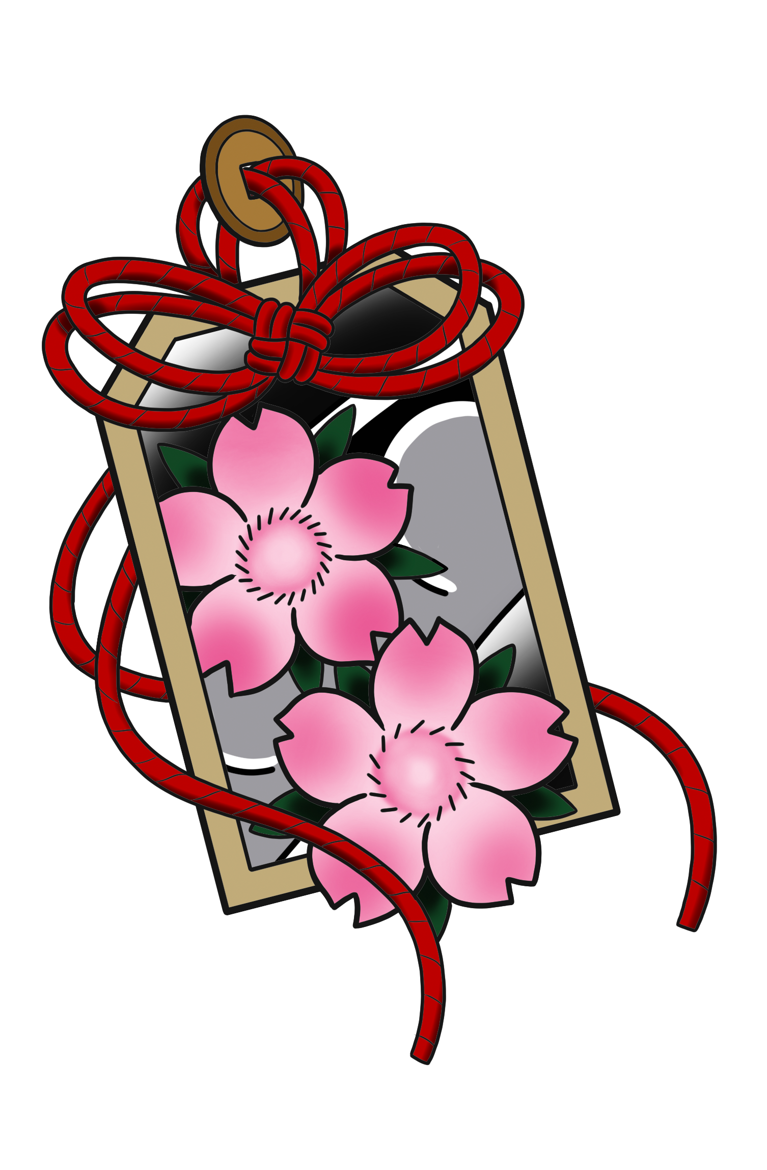 Cherry Blossoms flash design by Brian Bennett