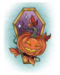 Pumpkin Coffin