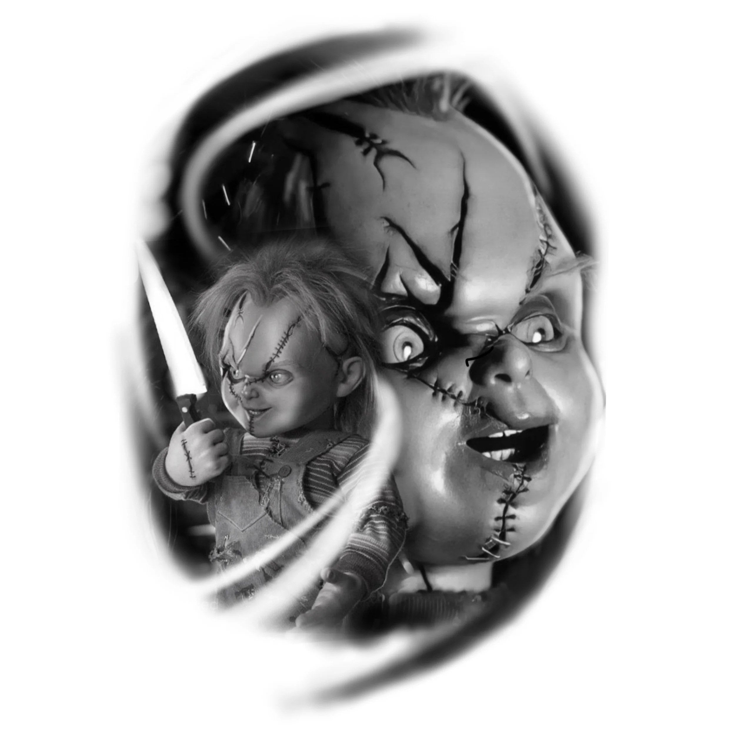 Chucky flash design by Matt Perlman