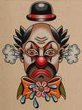 Clown #4 flash design by Lilith Jacobs