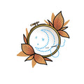 Cross Stitch flash design by Mel Perlman