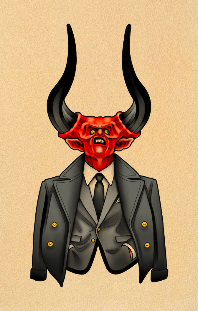 El Diablo flash design by David Irizarry (Izzy)