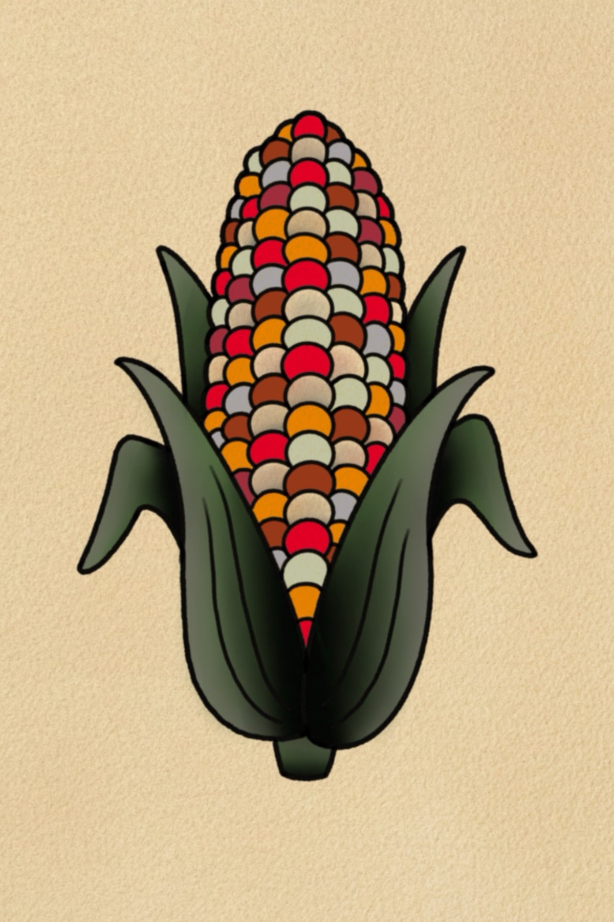 Flint Corn flash design by David Irizarry (Izzy)