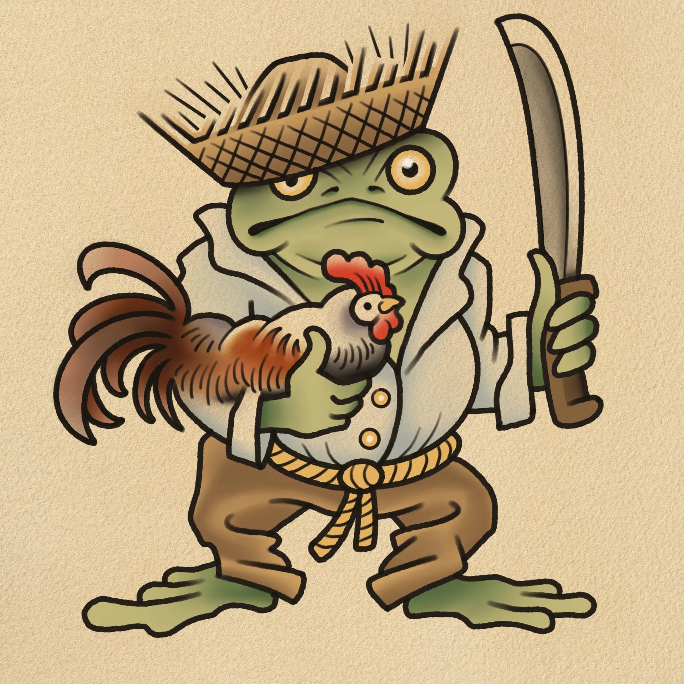 Gallo Fino flash design by David Irizarry (Izzy)