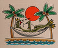 Hammock Frog flash design by Lilith Jacobs