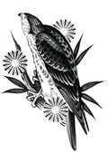 Hawk flash design by Mark Kalinskiy