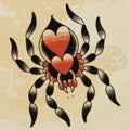 Heart Spider flash design by Bryn Riihimaki