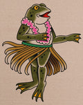Hula Frog flash design by Lilith Jacobs