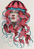 Jellyfish flash design by Lilith Jacobs