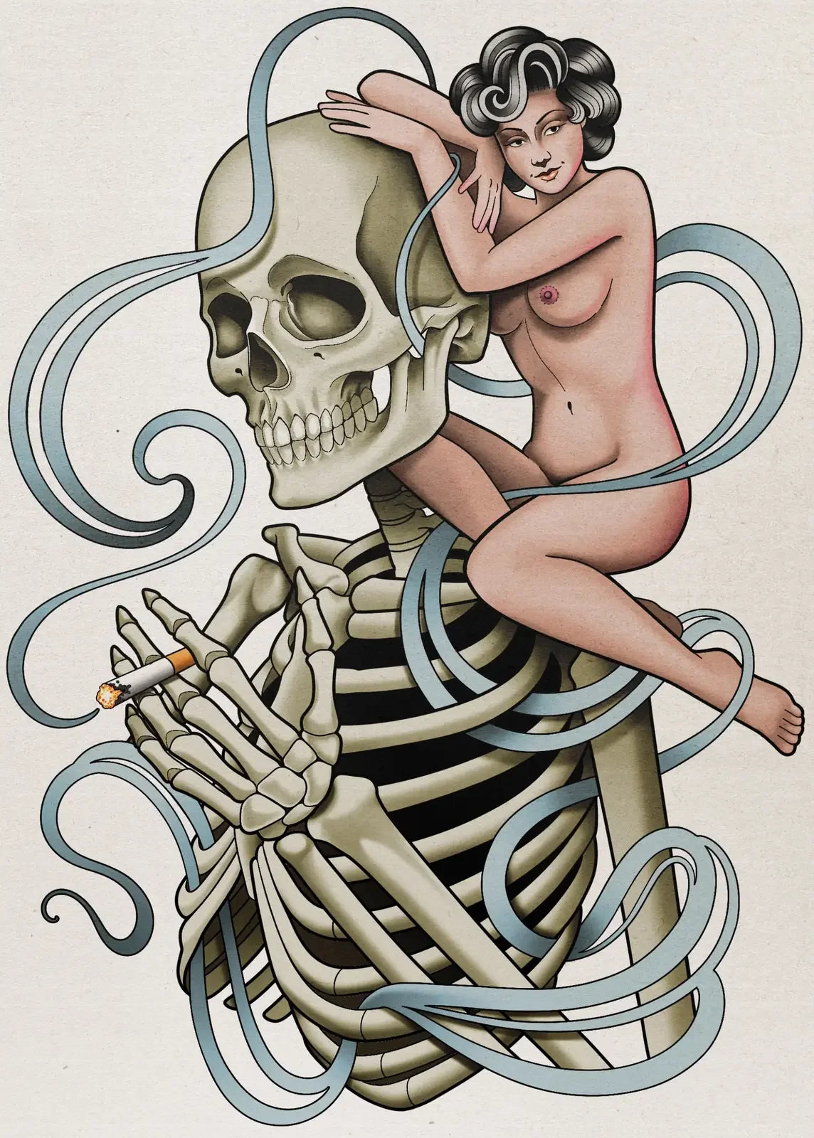 Last Cigarette flash design by Lilith Jacobs