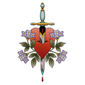 Dagger flash design by Lilith Jacobs
