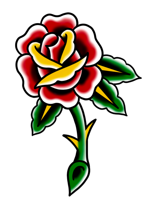 Mini Rose flash design by Brian Bennett