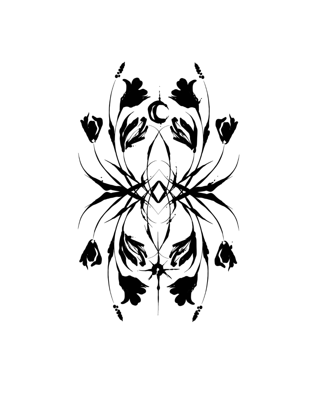 Ink Flowers #1