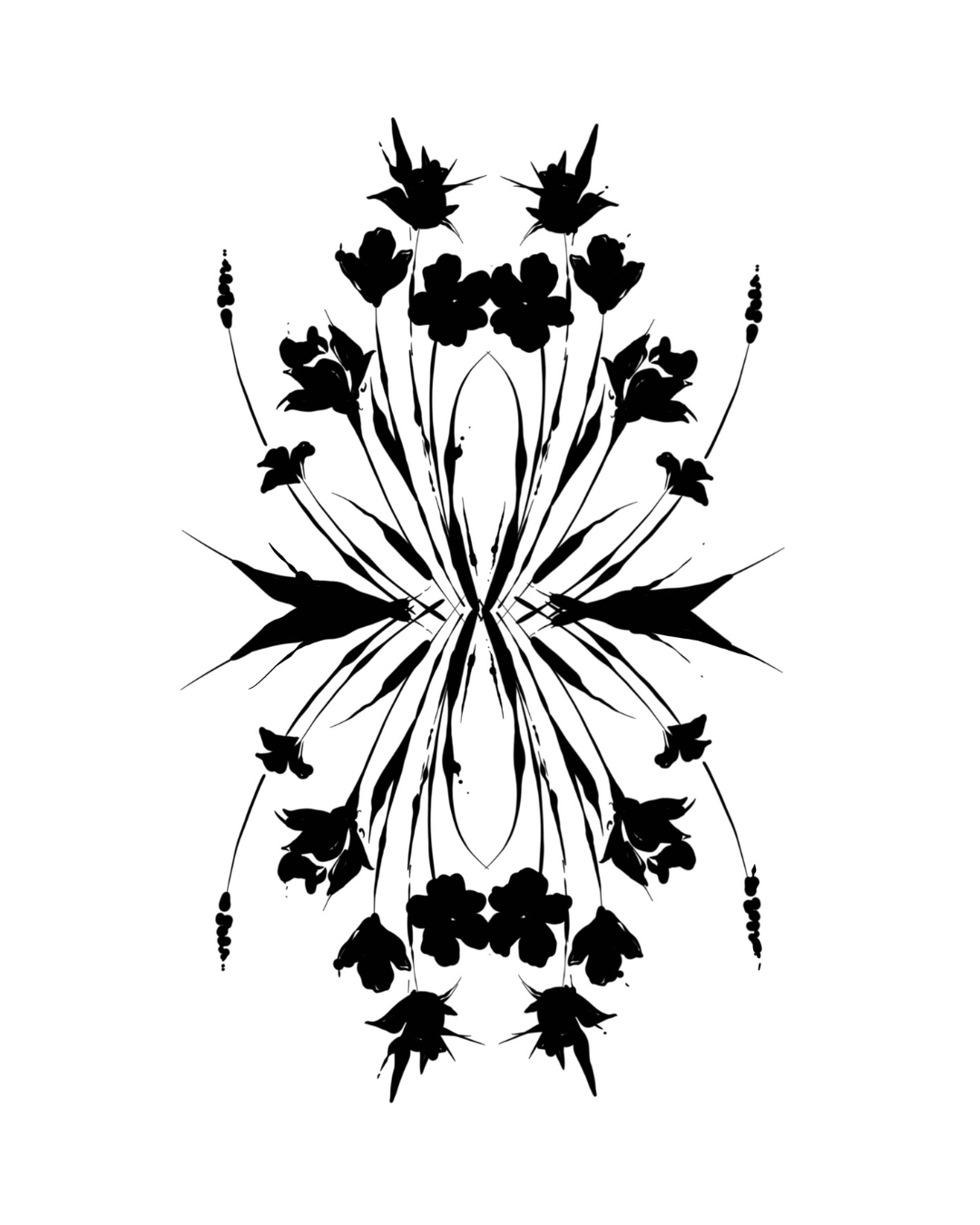 Ink Flowers #2