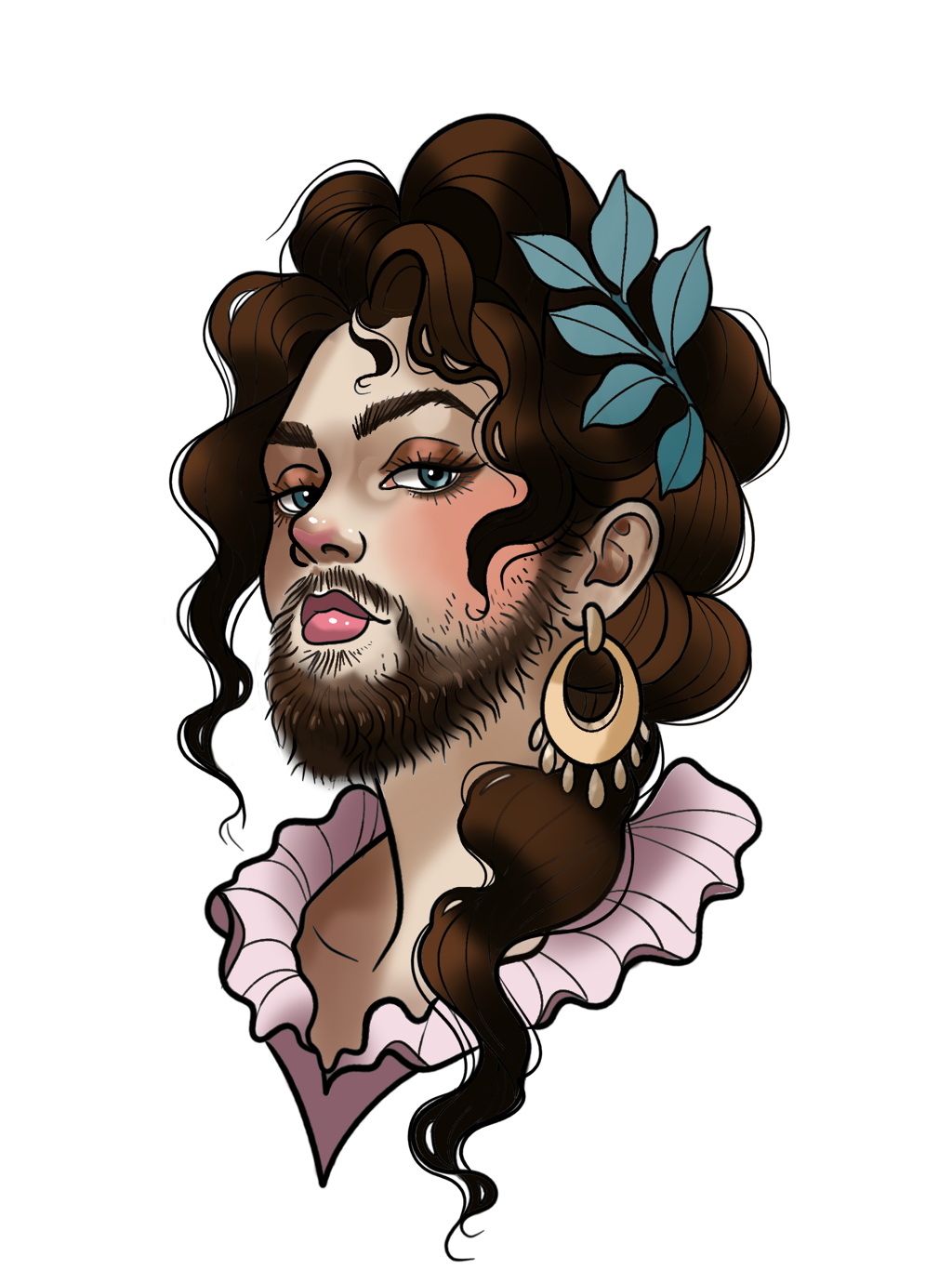 Bearded Lady