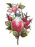 Potion Bottle flash design by Mel Perlman
