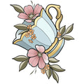 Teacup flash design by Mel Perlman