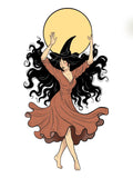 Moon Witch flash design by Mel Perlman