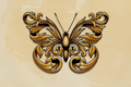 Ornamental Butterfly #2 flash design by Bryn Riihimaki