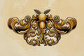 Ornamental Moth #1 flash design by Bryn Riihimaki