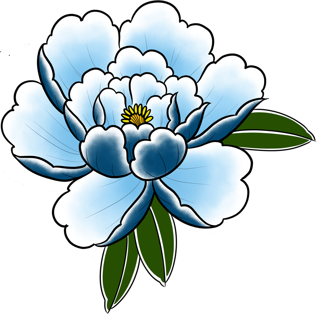Peony flash design by Brian Bennett
