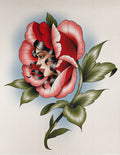 Poppy Lady flash design by Lilith Jacobs