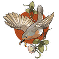 Robin Mom flash design by Mel Perlman