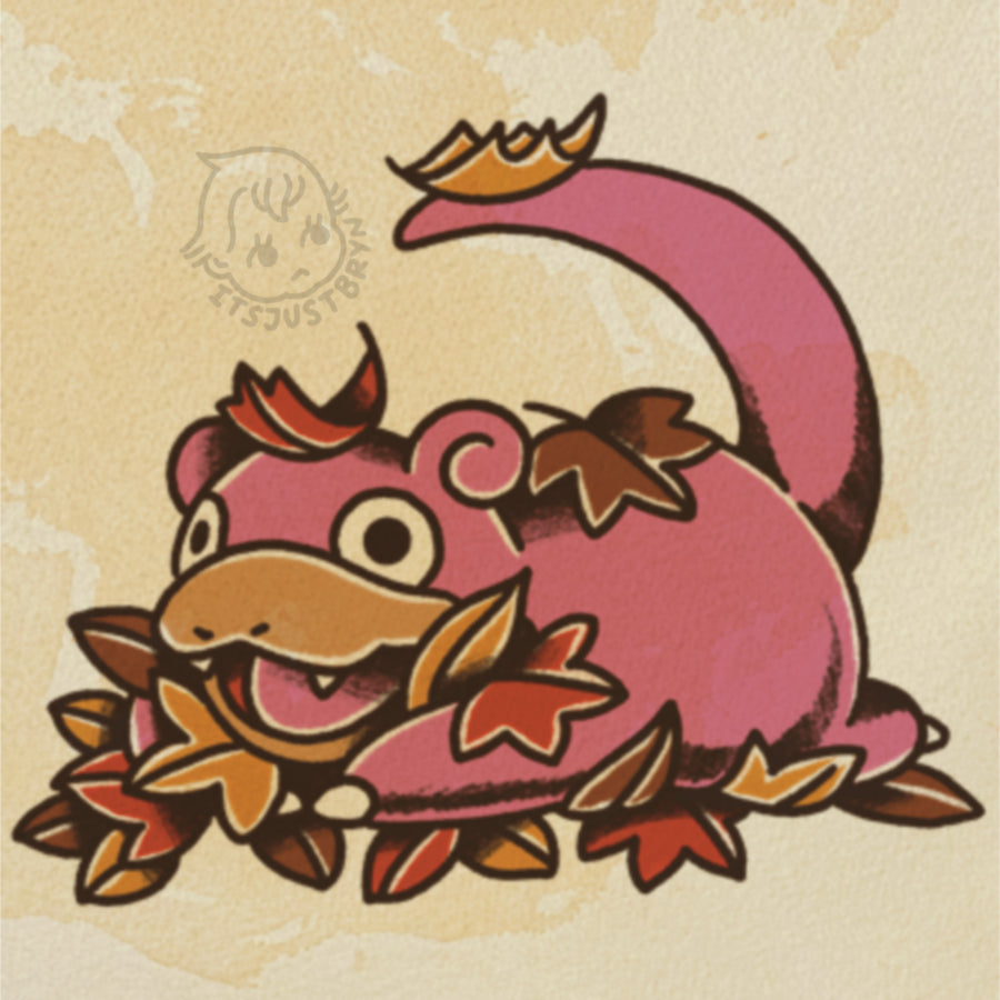 Slowpoke flash design by Bryn Riihimaki