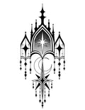 Starry flash design by Amber Grey