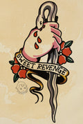Sweet Revenge flash design by Bryn Riihimaki