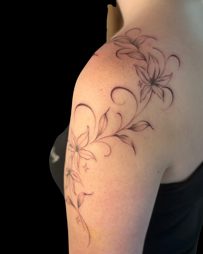 Fine Line Florals