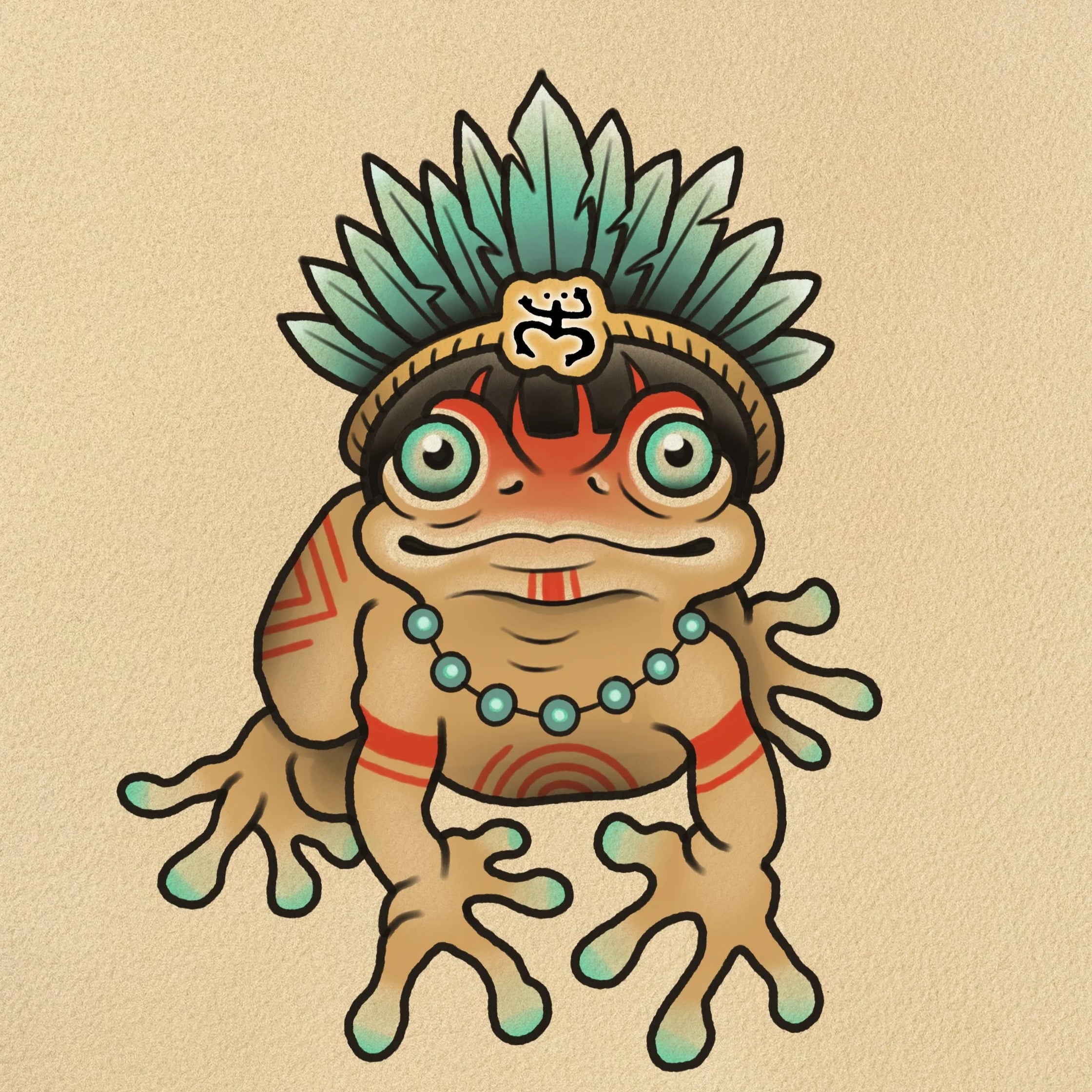 Taino flash design by David Irizarry (Izzy)