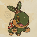 Turtwig flash design by Bryn Riihimaki