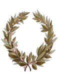 Wreath flash design by Mel Perlman