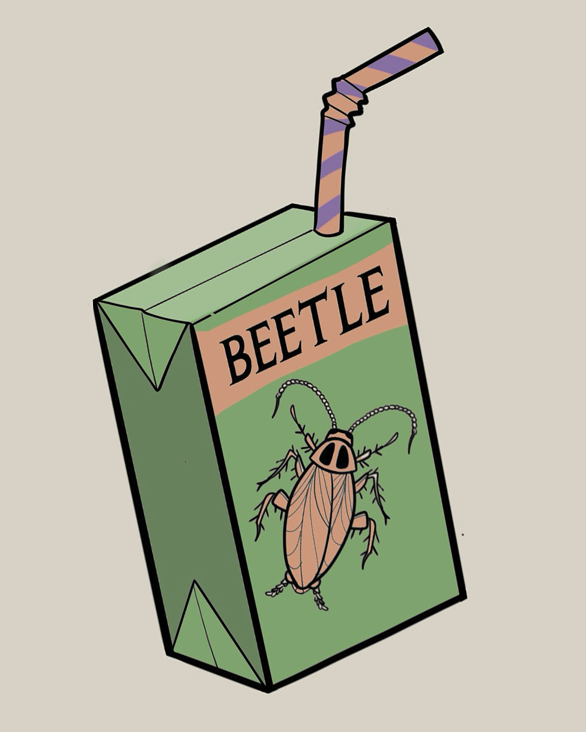 Beetle-Juice flash design by Mel Perlman