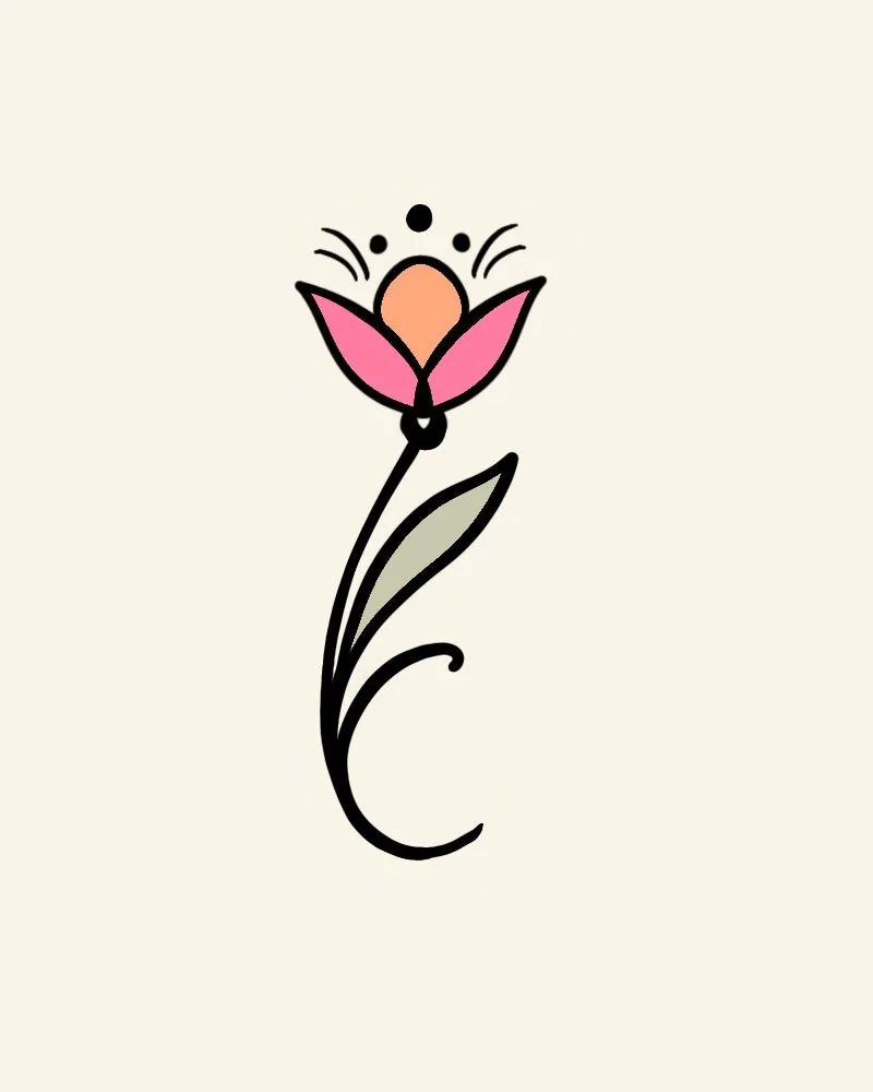 Blossom flash design by Mel Perlman