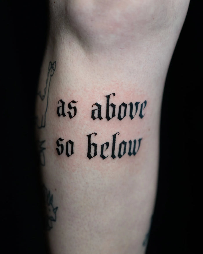 Lettering