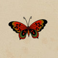 Butterfly flash design by Craig Brock