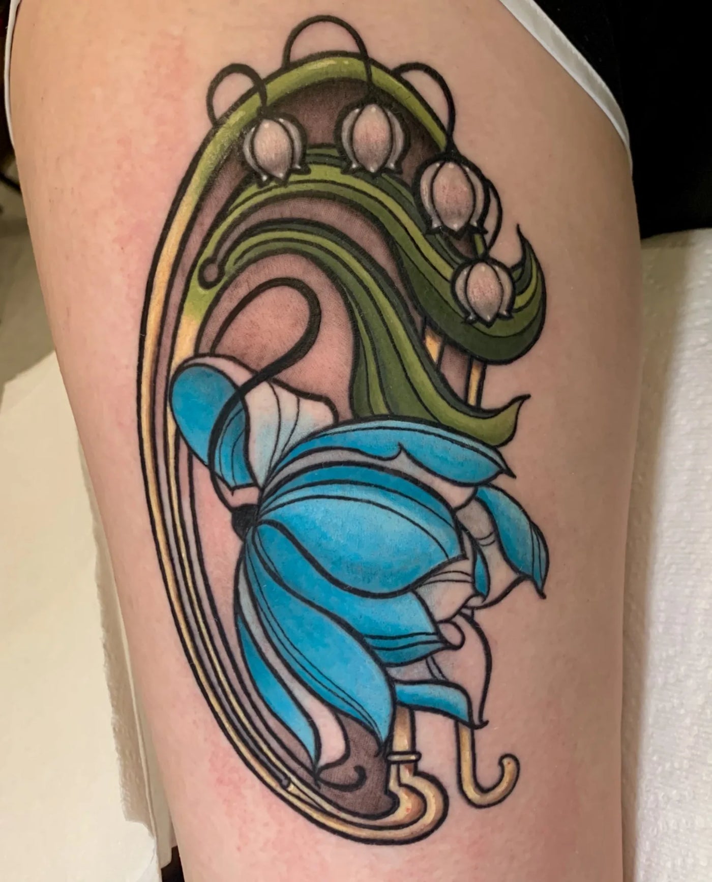 Art Nouveau Floral