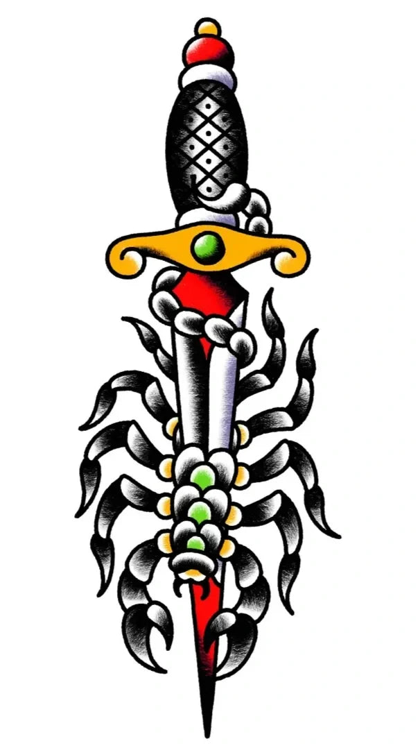 Dagger flash design by Michel Parisay