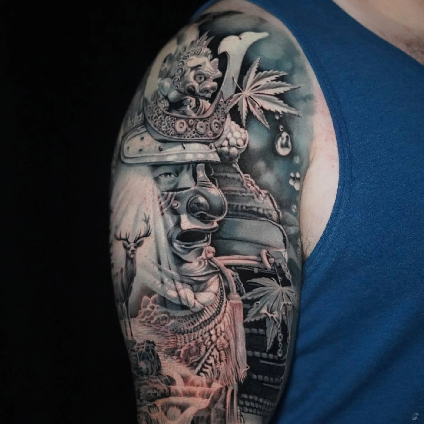 Samurai Half Sleeve